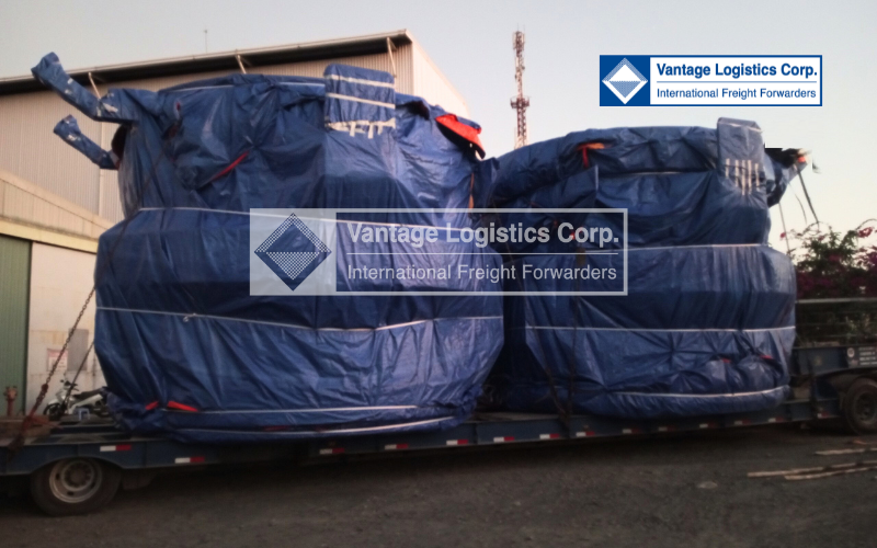 van chuyen lo hang thiet bi qua kho break bulk den los angeles cho nha may nucor steel kingman plant