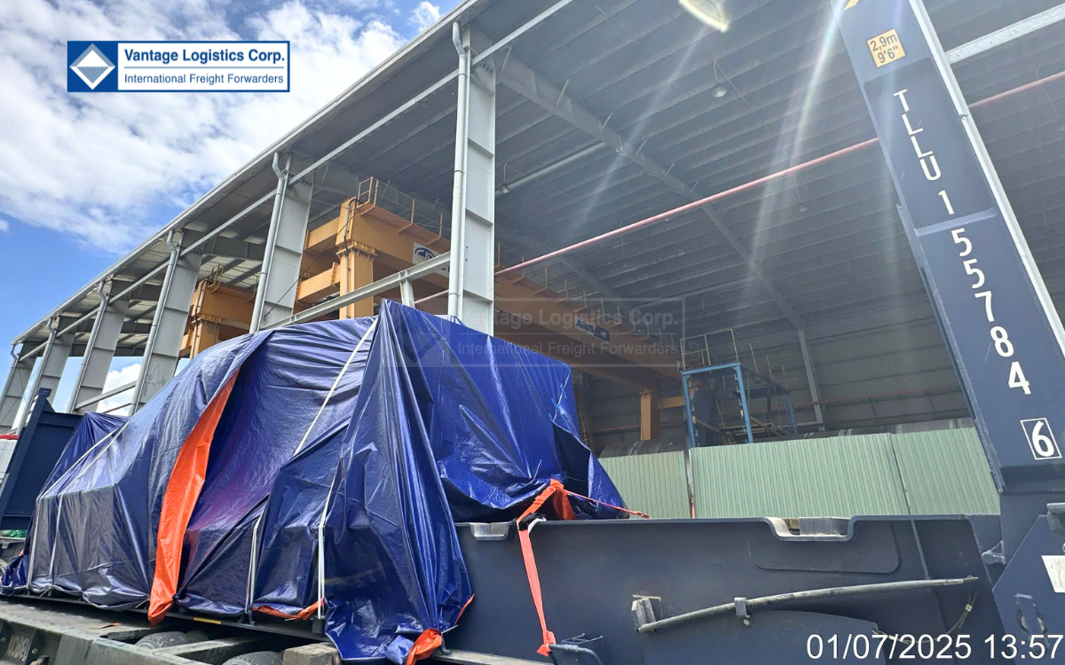 sepc cracker expansion project  vantage logistics on time third shipment of large scale chemical tanks