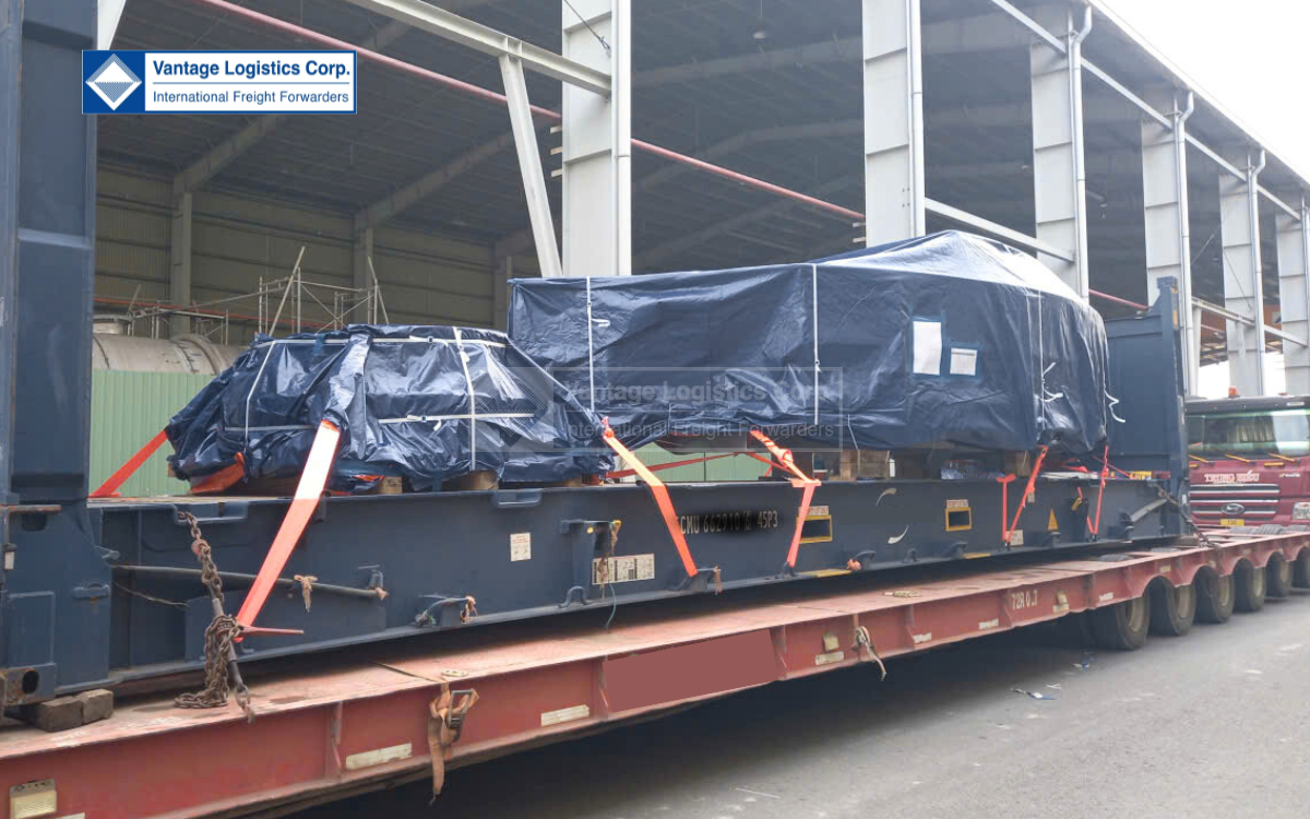 sepc cracker expansion project  vantage logistics on time third shipment of large scale chemical tanks