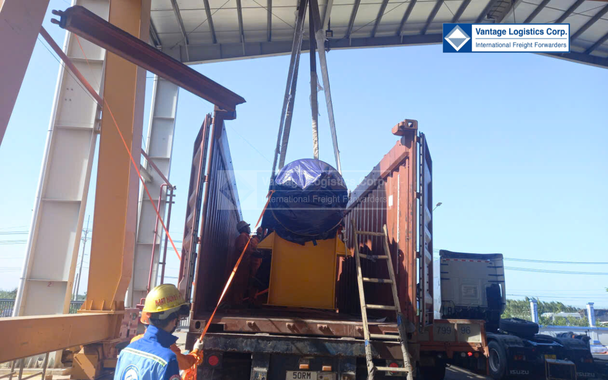 sepc cracker expansion project  vantage logistics on time third shipment of large scale chemical tanks