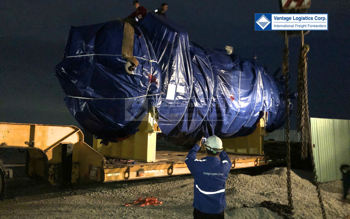 sepc cracker expansion project  vantage logistics ensures on time delivery of second shipment during holiday period