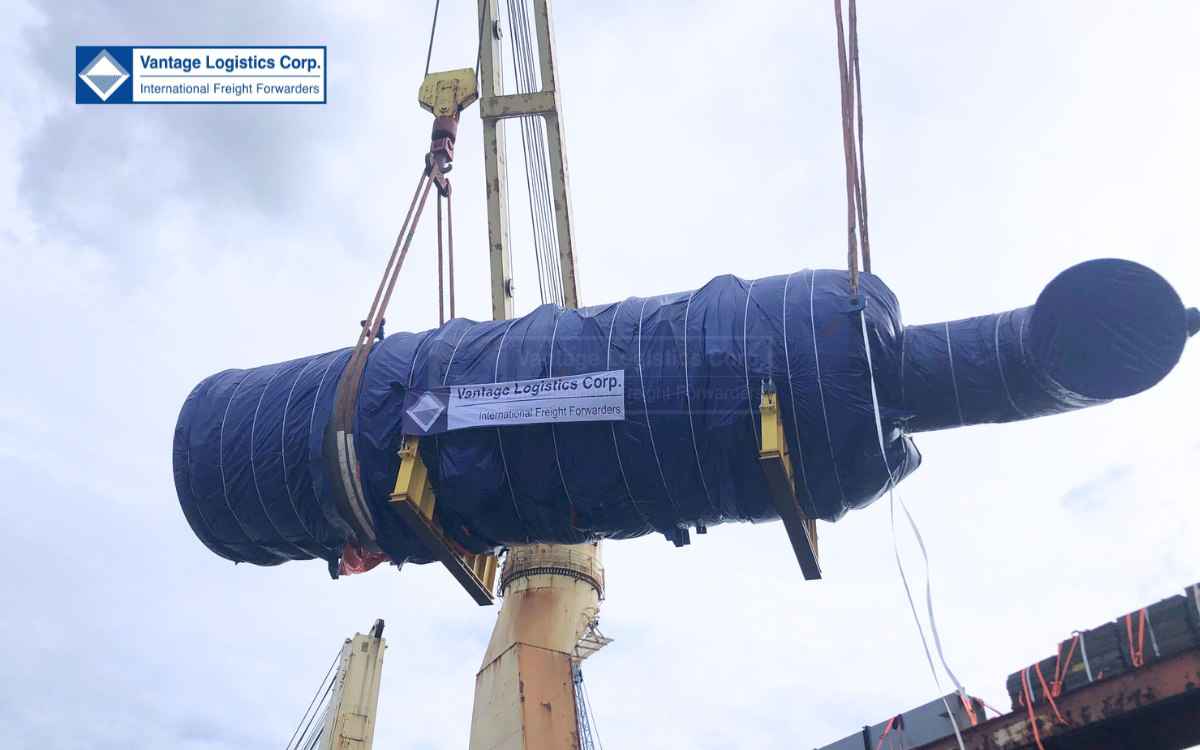 sepc cracker expansion project  vantage logistics on time third shipment of large scale chemical tanks