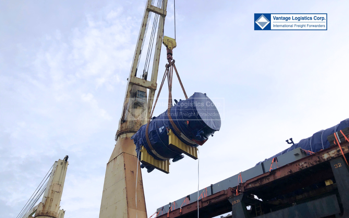 sepc cracker expansion project  vantage logistics on time third shipment of large scale chemical tanks
