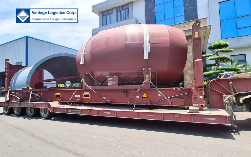 from vietnam to the us  vantage ships cement plant equipment across the pacific