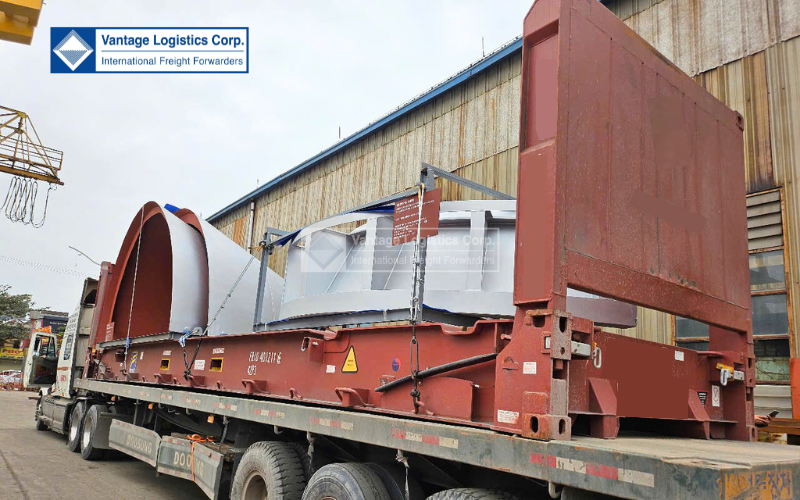 from vietnam to the us  vantage ships cement plant equipment across the pacific