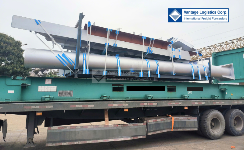 from vietnam to the us  vantage ships cement plant equipment across the pacific