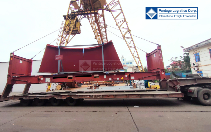 from vietnam to the us  vantage ships cement plant equipment across the pacific