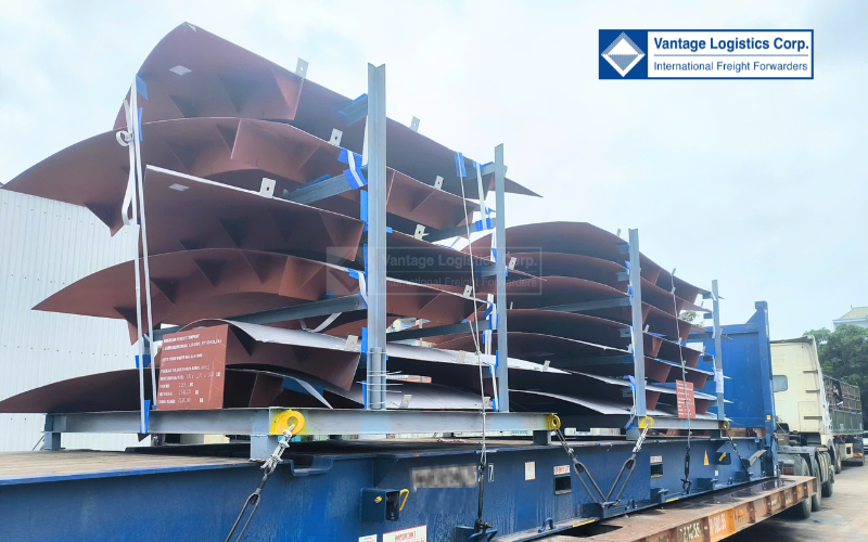 from vietnam to the us  vantage ships cement plant equipment across the pacific