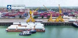vantage logistics successfully transports oversized tanks for chang beer project in cambodia