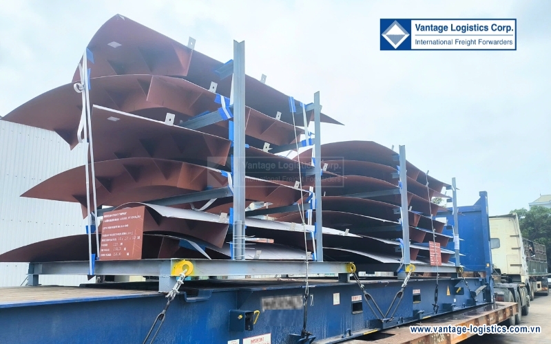 from vietnam to the us  vantage ships cement plant equipment across the pacific